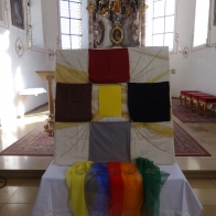 Andacht zur Osterfeier in der Kapelle
